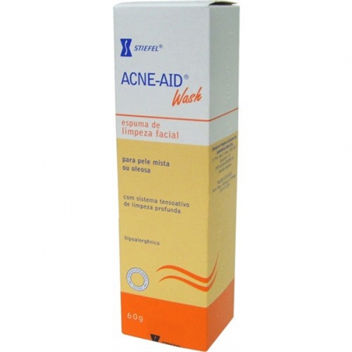 Espuma de Limpeza Facial Acne-aid Wash 60g