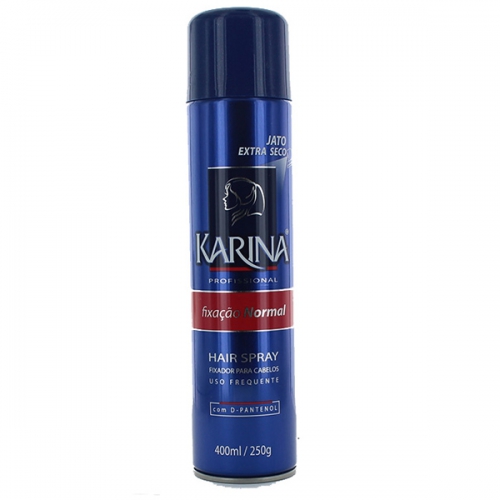 Fixador Para Cabelos Karina Fixacao Normal - 400ml