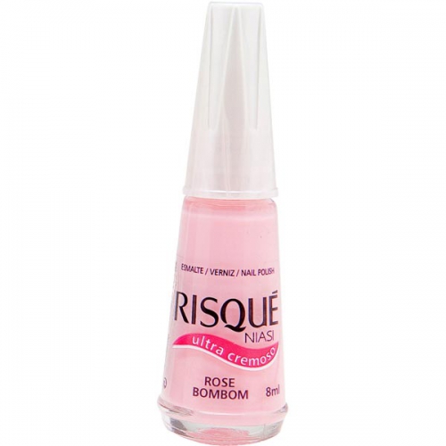 Esmalte Risque Cremoso Rose Bombom