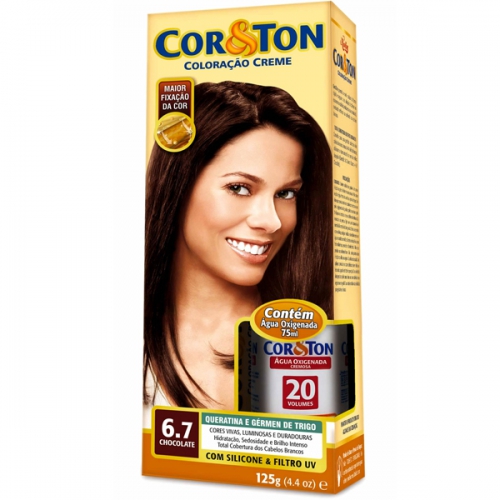 Tintura Cor&Ton 6.7 Chocolate