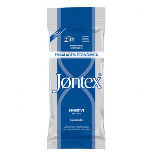 Preservativo Jontex Sensitive 6 Unidades