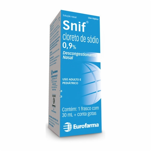 Snif 9mg Solução Nasal 30mL