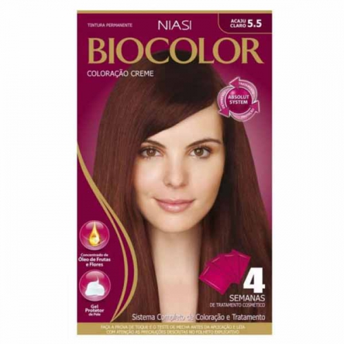 Tintura BioColor Creme 5.5 Acaju Claro