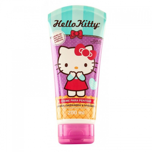 Creme para Pentear Hello Kitty Betulla Cabelos Cacheados 200Ml