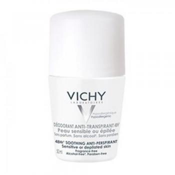 Desodorante Vichy Rollon 48h Pele Sensivel 50ml