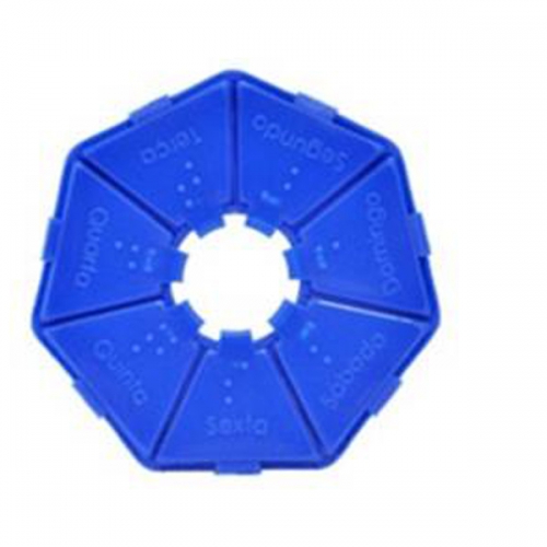 Porta Comprimido Semanal 7 compartimentos Incoterm