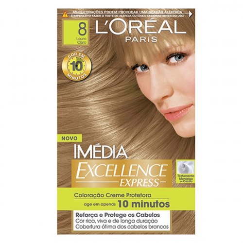 Coloracao Imedia Excellence Express 8 Louro Claro