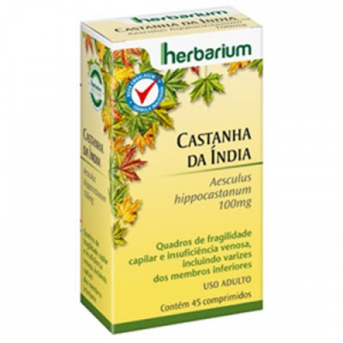 Castanha India 45 Comprimidos Herbarium