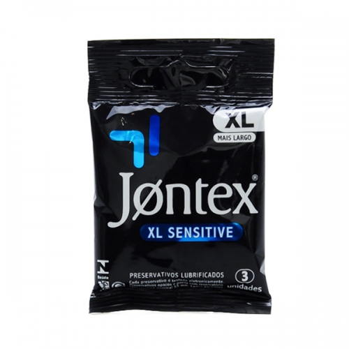 Preservativo Jontex XL sensitive 3 unidades