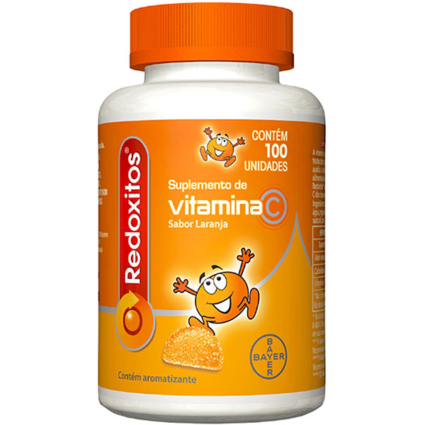 Redoxitos Sabor Laranja com 100 Unidades Potão