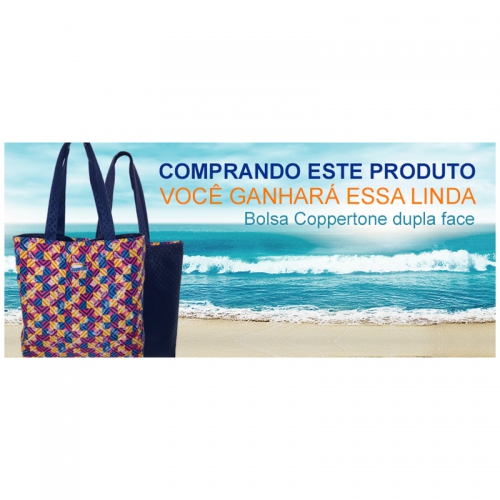 Bloqueador Coppertone FPS50 Kids 125ml - Ganhe 01 Bolsa Coppertone Dupla Face