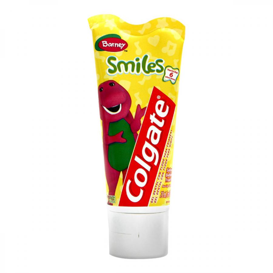 GEL DENTAL COLGATE SMILES BARNEY 100G