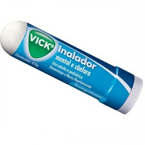 Inalador Vick 415,4mg + 415,4mg 0,5g