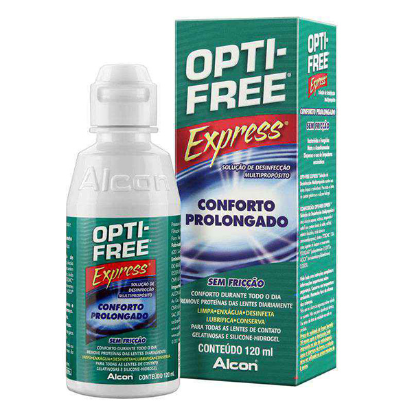 OPTI-FREE EXPRESS SOLUCAO 120ML