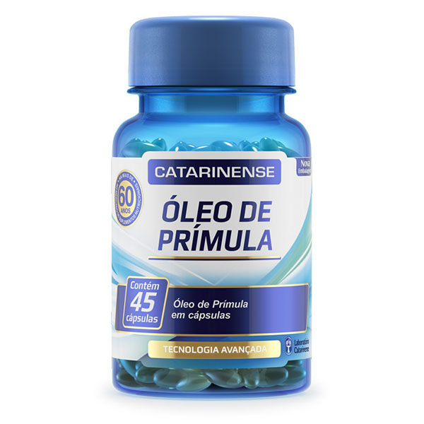 Oleo de primula catarinense com 45 capsulas