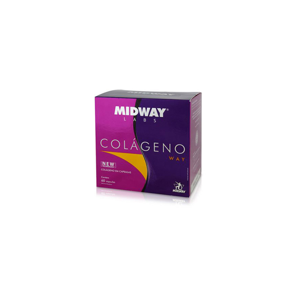 Colageno midway com 60 capsulas