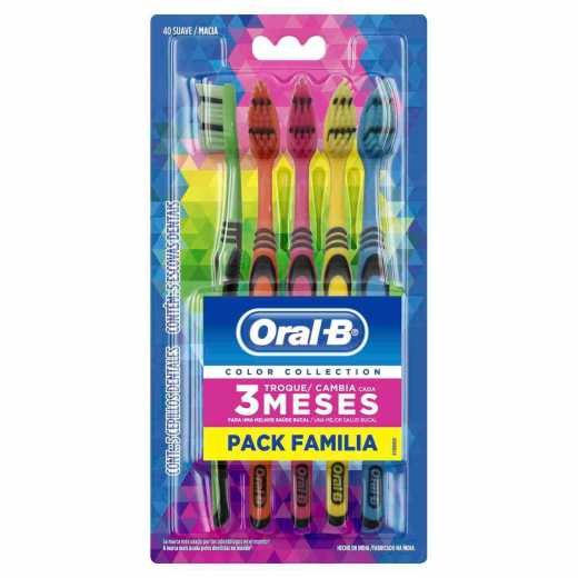 ED ORAL-B COLOR COLLECTION 40 MACIA KIT C/5UN