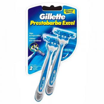 Aparelho de Barbear Gillette Prestobarba Excel 2 Unidades