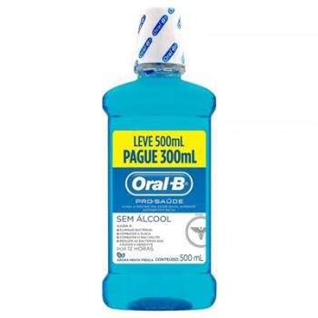 Solucao Bucal Oral-B Complete Menta Leve 500ml e Pague 300ml