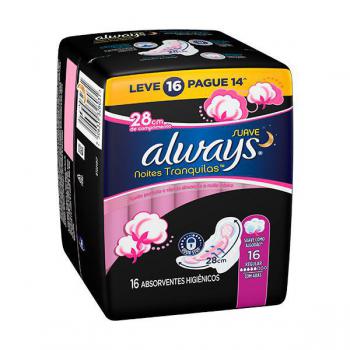 Absorvente Always Pink Noturno LV16PG14