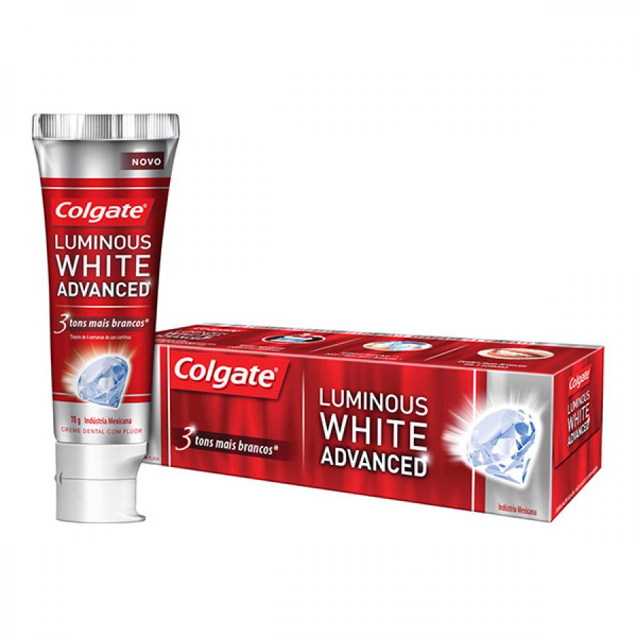 CD COLGATE LUMINOUS WHITE ADVANCED 70GR