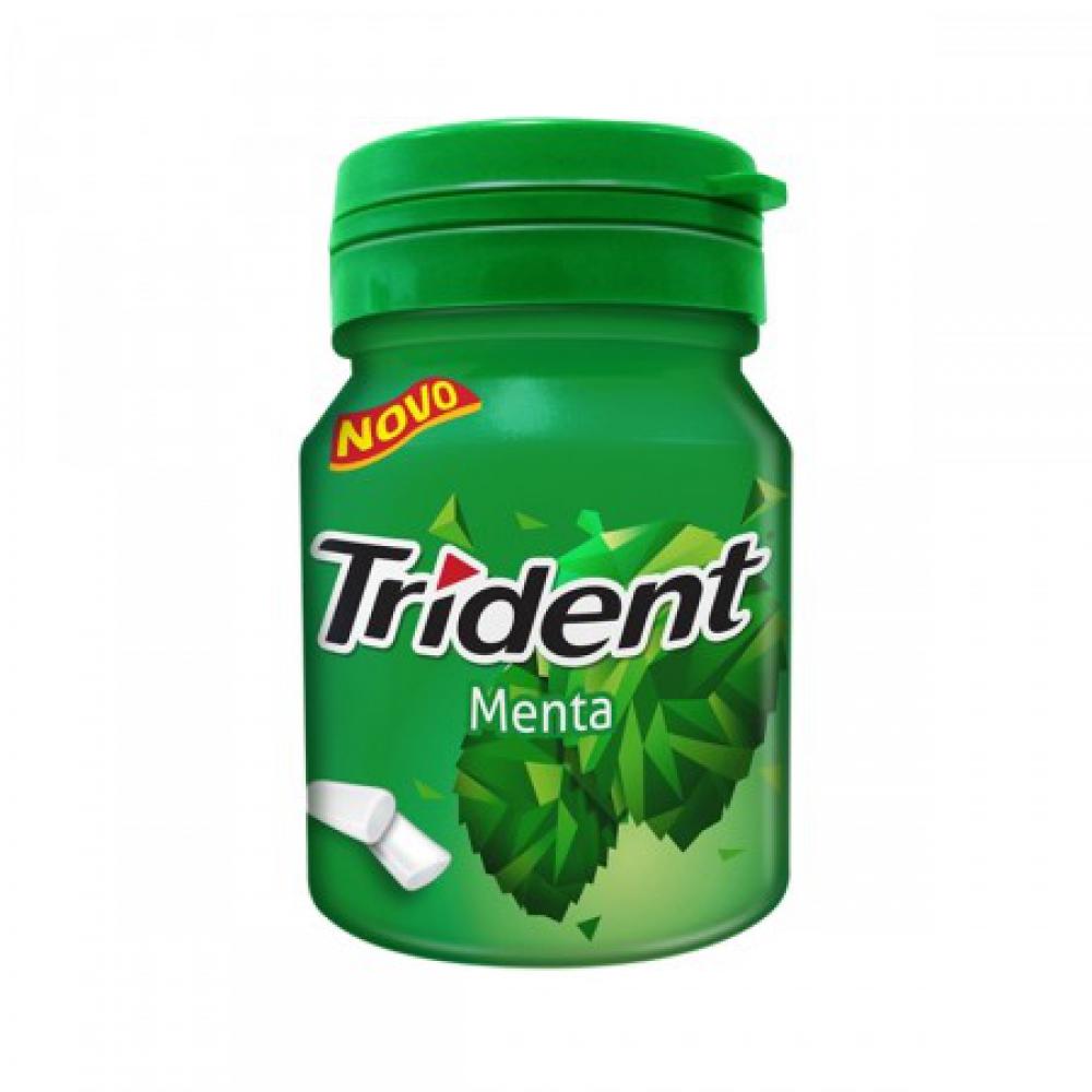 Chiclete trident 40.6gr menta