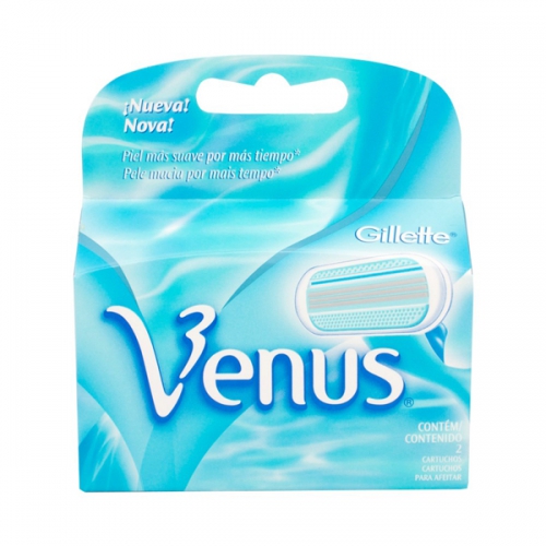 Carga Venus Sistema Gillette - 2 unidades