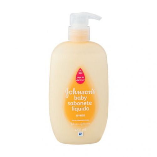 Sabonete Liquido Infantil Johnsons Aveia 400ml