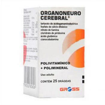 Organoneuro Cerebral 25 Comprimidos