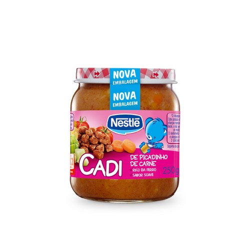 Papinha Infantil Nestlé Picadidnho De Carne 250g