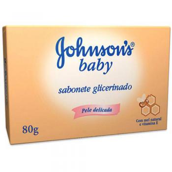 Sabonete Infantil Johnsons & Johnsons Glicerinado 80g