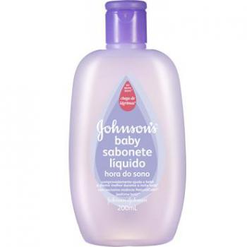 Sabonete liquido Johnson's Baby Hora Do Sono 200ml