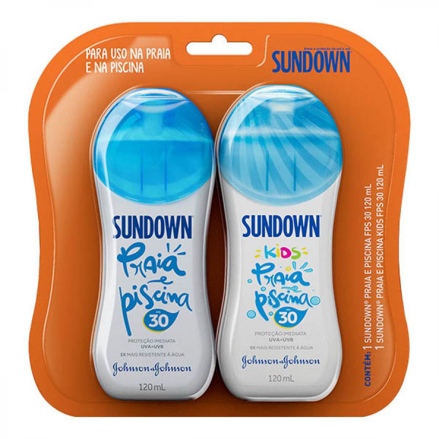 PROT SOLAR SUNDOWN FPS30 120ML + KIDS FPS30 120ML