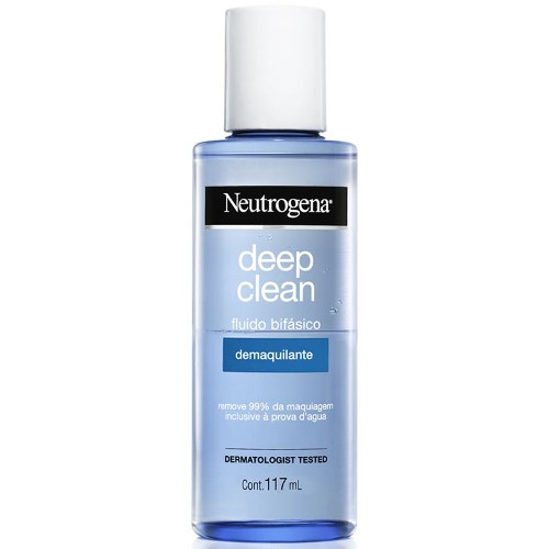 Demaquilante Neutrogena Deep Clean Fluido Bifásico 117ml