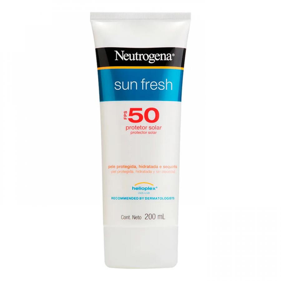 Protetor Solar Neutrogena Sun Fresh FPS 50 Locao 200ml