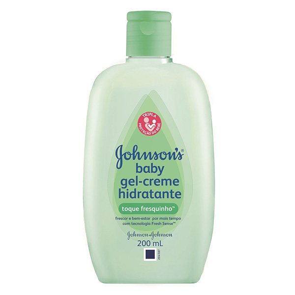 Hidratante Infantil Johnsons e Johnsons Gel Toque Fresquinho 200ml