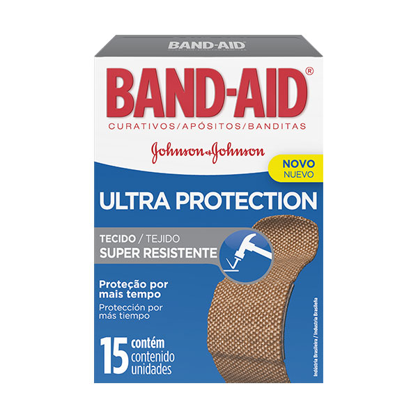 Curativos Band-Aid Ultra Protection 15 Unidades