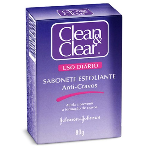 Sabonete Esfoliante Clean Clear Anti-Cravos 80g