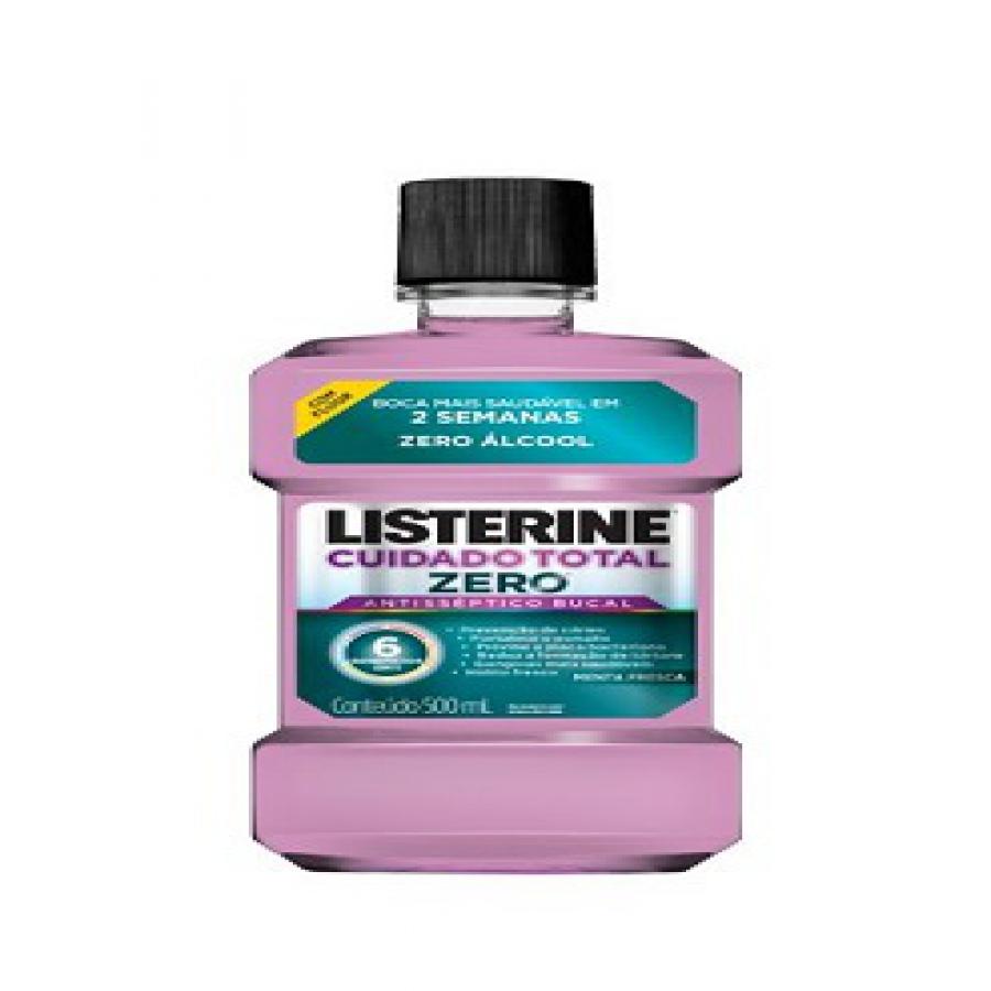 Solucao Bucal Listerine Zero Cuidado Total 500Ml