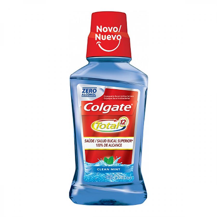 Enxaguante Bucal Colgate Total 12 Clean Mint 250Ml