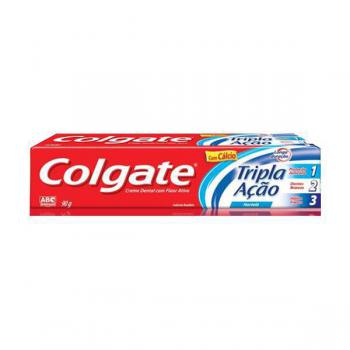 Creme Dental Colgate Tripla Acao menta original, 1 unidade com 90g