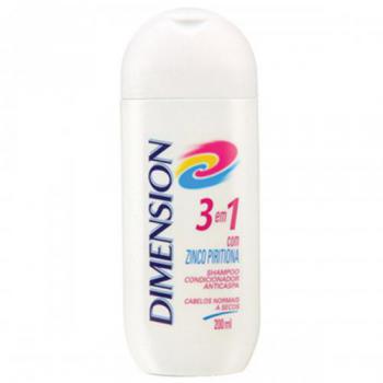 Shampoo Dimension 3x1 Normal A Seco 200ml