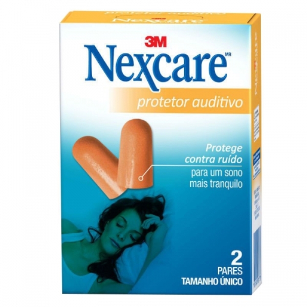 Protetor Auditivo Nexcare 2 unidades