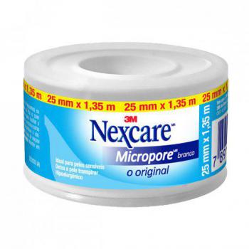 Fita Branca Micropore Nexcare 25mmX1,35m