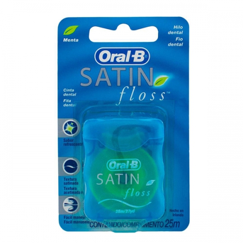 FIO DENTAL ORAL B 25M SANTIN FLOSS