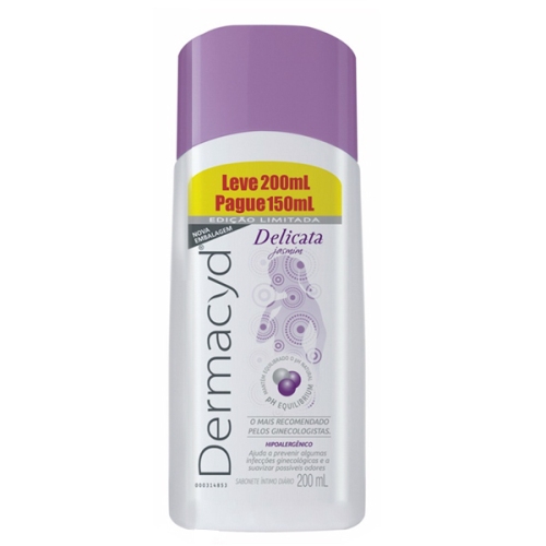 Dermacyd Delicada Leve 200ml Pague 150ml