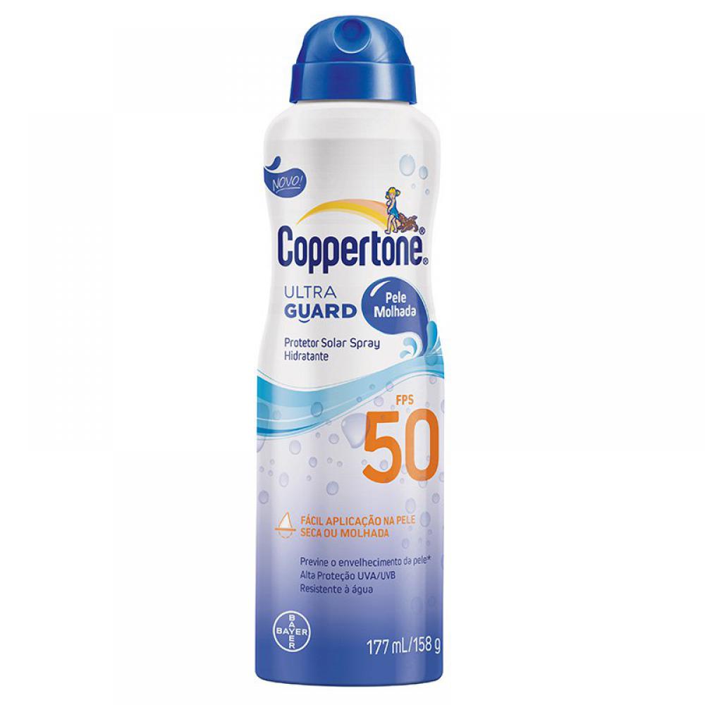 Protetor Solar Coppertone Ultra Guard FPS50 Spray 200ml