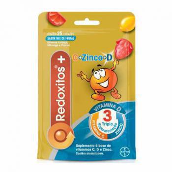 Redoxitos Vitamina C e D + Zinco 25 gomas