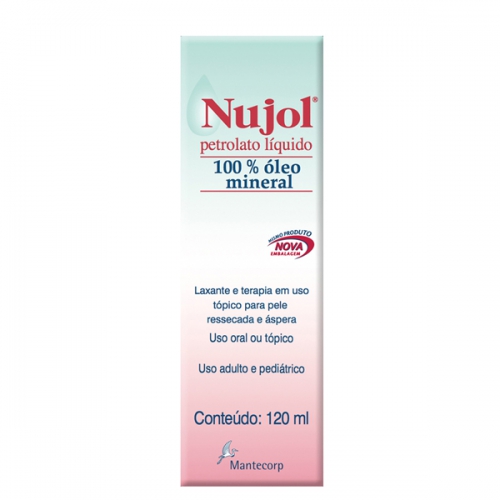 Óleo Mineral Nujol  120ml