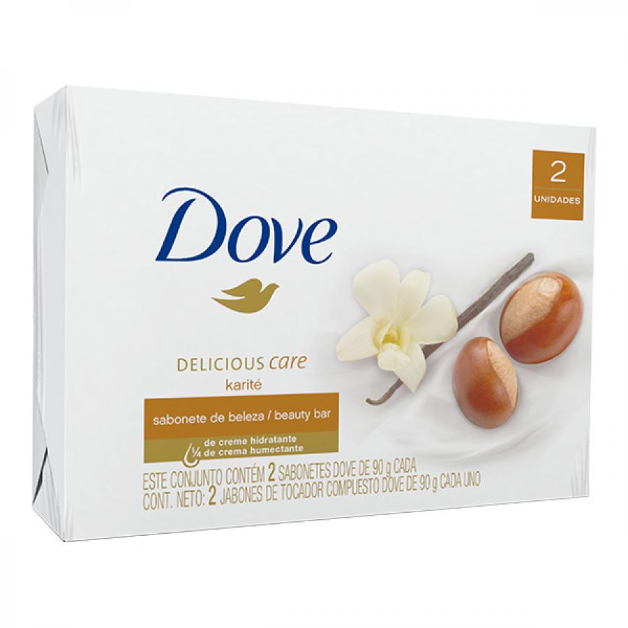 Sabonete Dove Karite e Baunilha 2 unidades